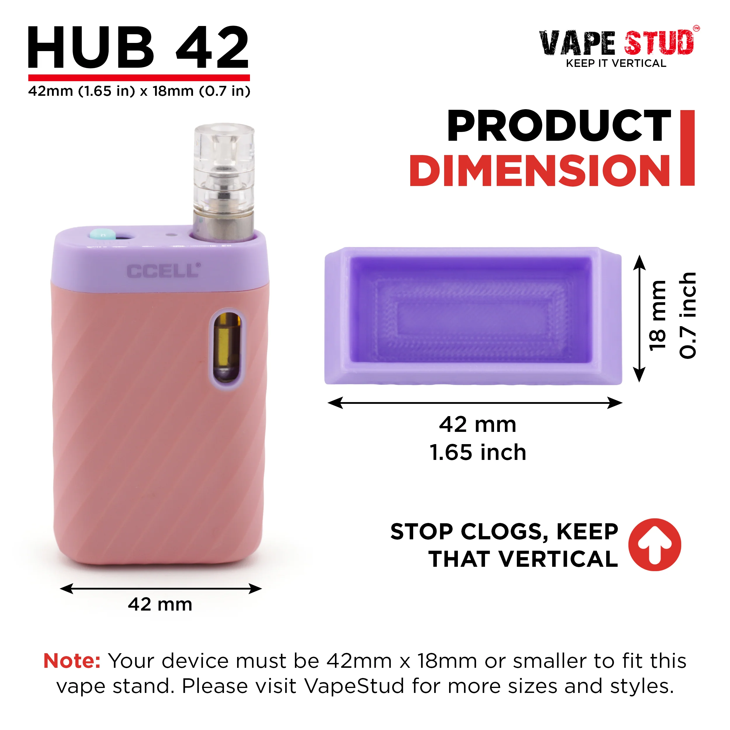 Vapestud™ Hub 42 (4-pack)