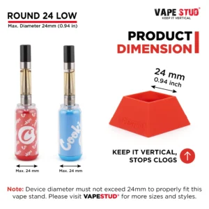 Vapestud™ Round 24 Low